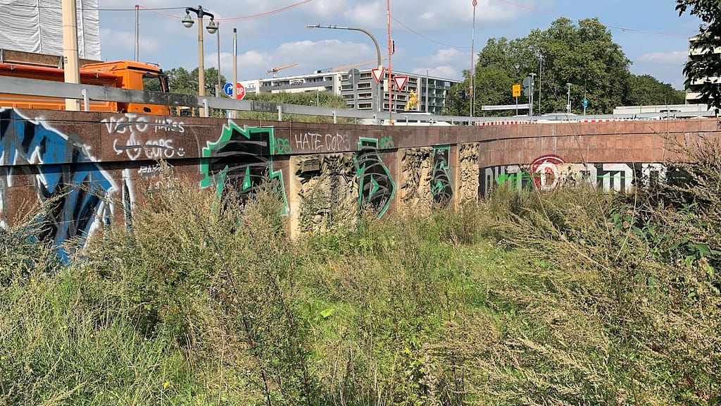 Knut's Bilder des Monats September 2021 10 Müll-Ecke am Narrenhäusl