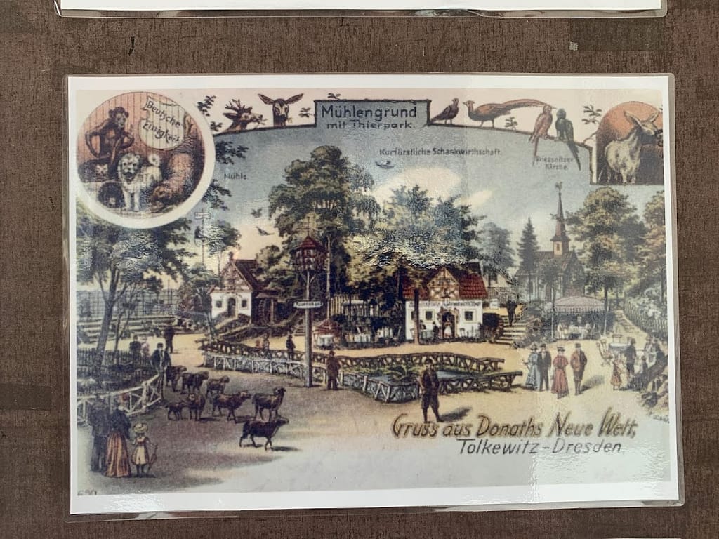 Dresdner Bilder des Monats August 9 Donaths neue Welt in Laubegast