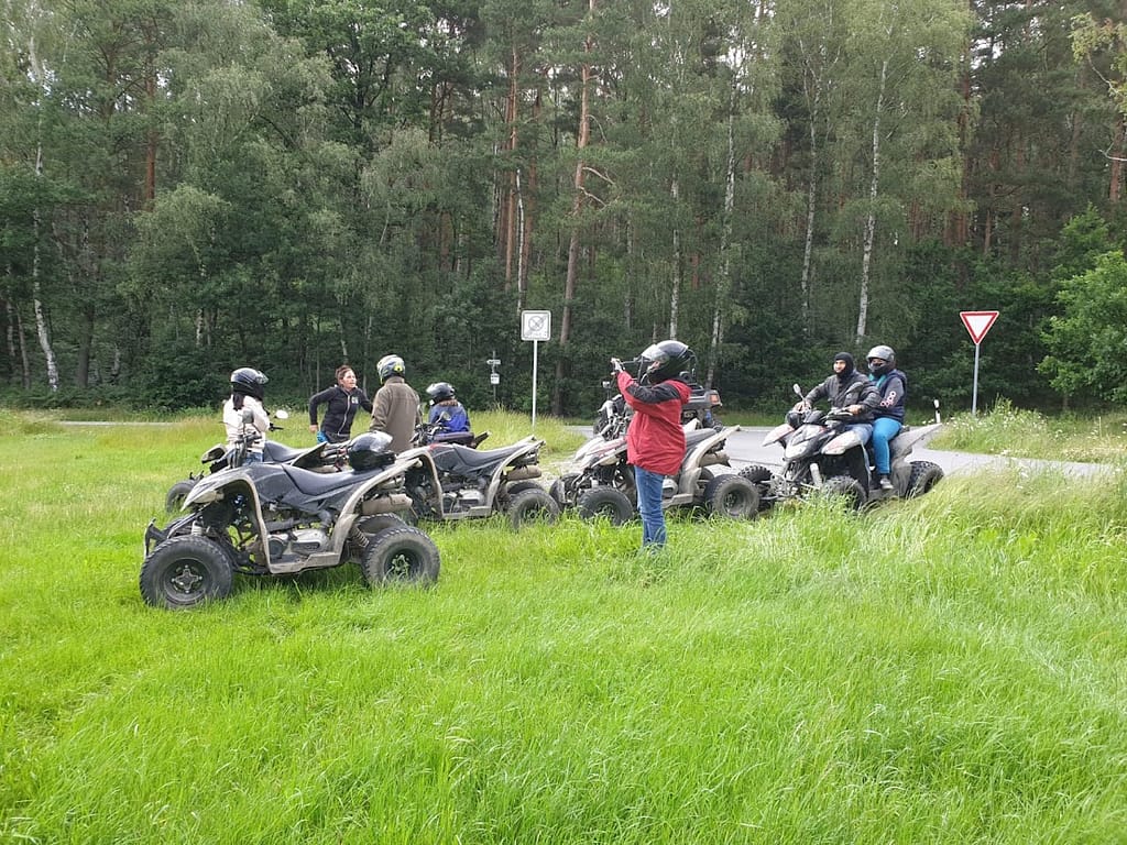 Knut's Quad-Tour durch die Sächsischen Schweiz 7 Noch schnell ein Foto mit Quad