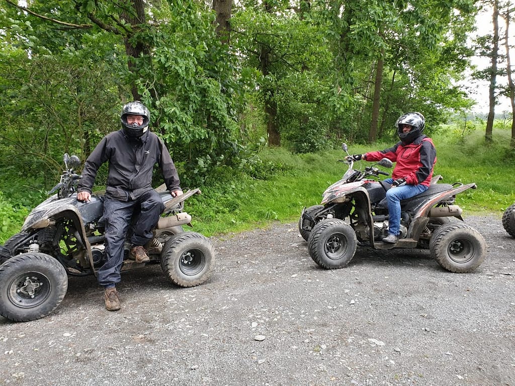 Knut's Quad-Tour durch die Sächsischen Schweiz 9 Posen mit Quad