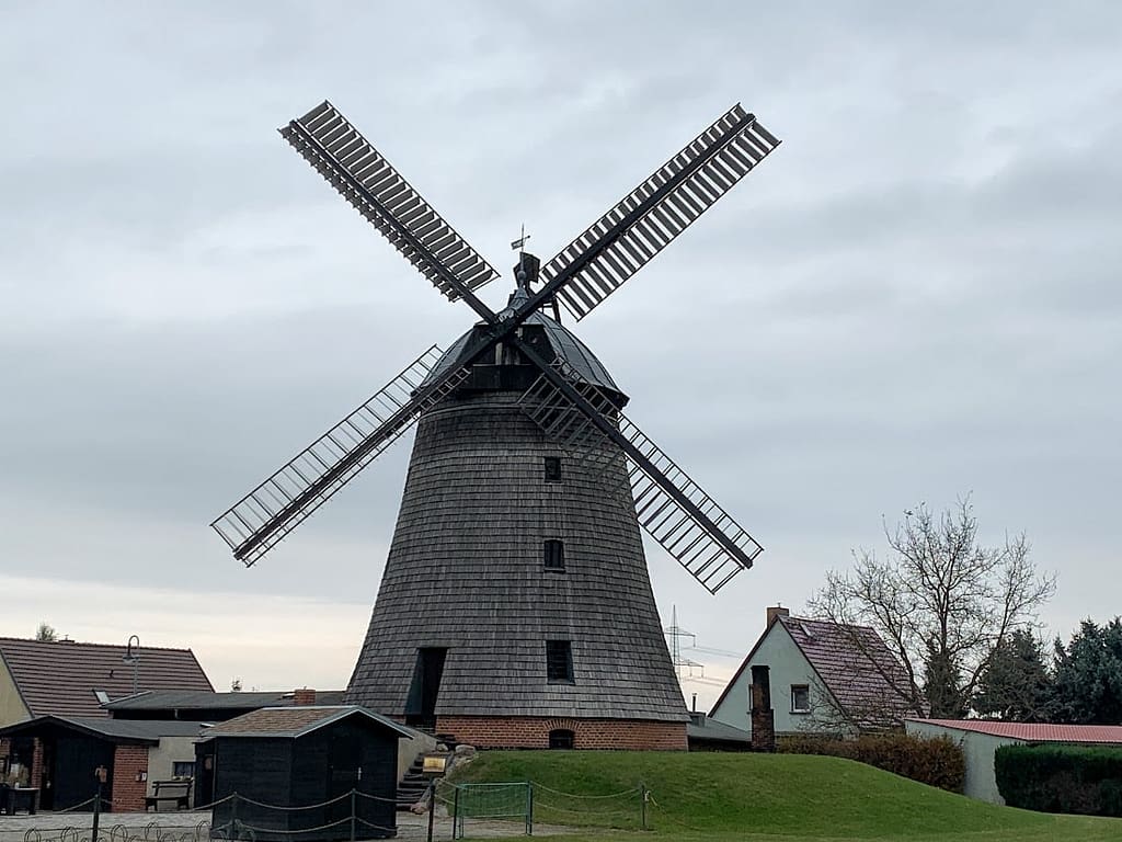 Bilder des Monats Oktober 2021 7 Holländerwindmühle in Straupitz