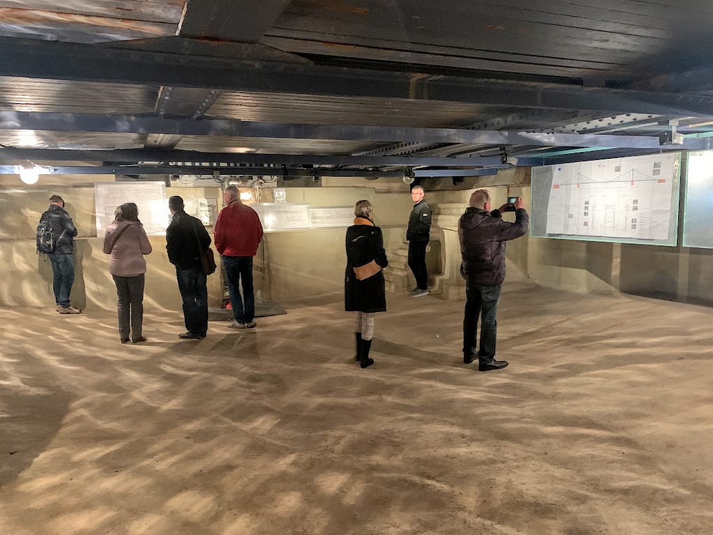 Bilder des Monats Oktober 2021 10 In der Ankerkammer vom Blauen Wunder