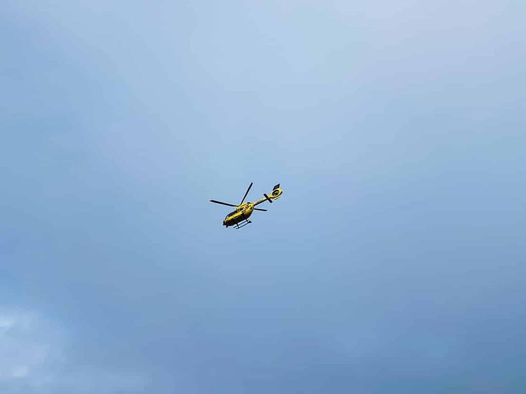 Bilder des Monats Oktober 2021 2 Rettungshubschrauber