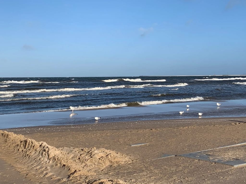 Der Strand in Swinemünde