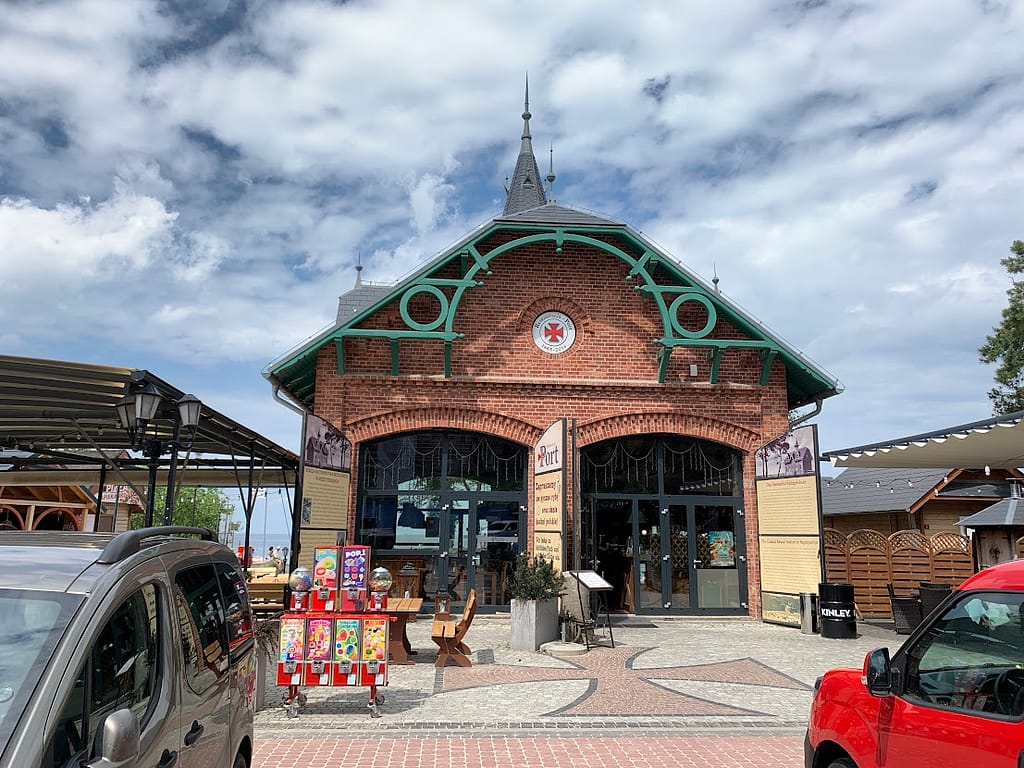 Im Hafenrestaurant kann man sehr gut essen