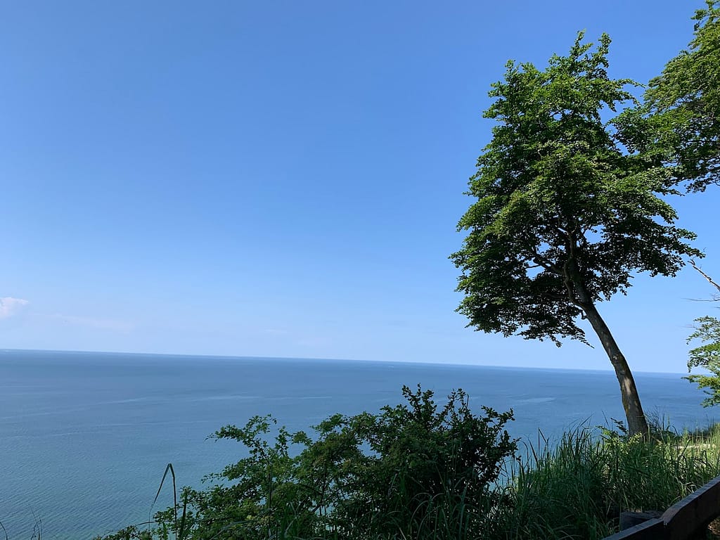 Polnische Ostseeküste die Steilküste