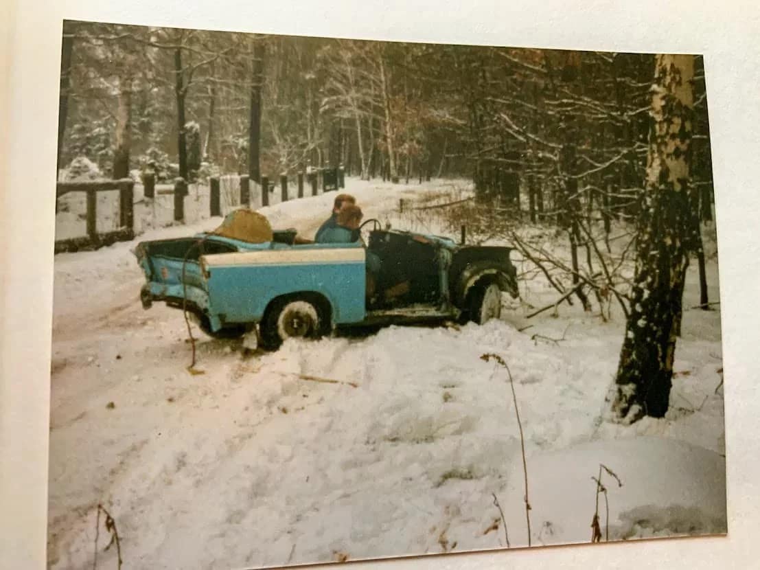 Trabi leicht verfahren
