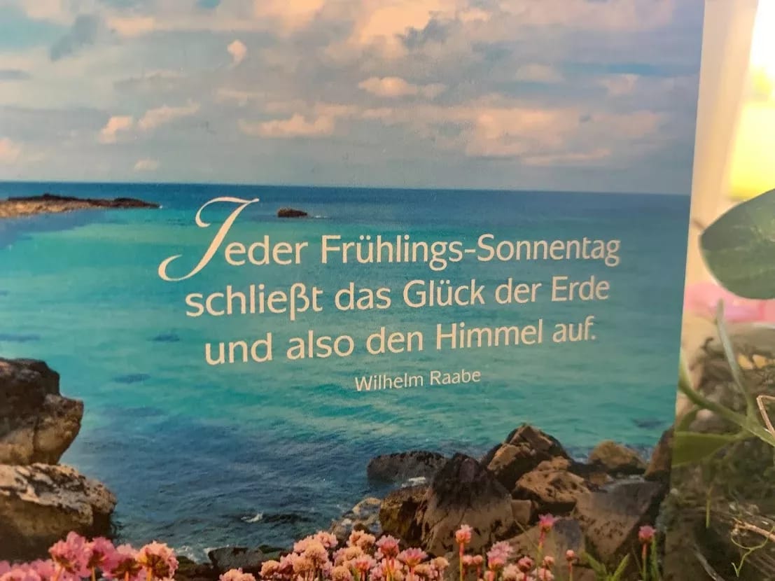 Emotionen, Fetisch, glücklich sein - Darf ich auch mal unglücklich sein? 1 Jeder eder Frühlings-Sonnentag schließt das Glück der Erde und also den Himmel auf. Wilhelm Raabe