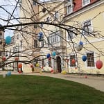 Eier zu Ostern im Hermsdorfer Schloss