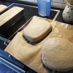 Sauerteigbrot vor dem Backen