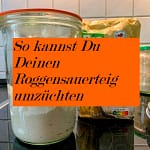 So kannst Du Roggensauerteig umzüchten 7 So kannst Du Deinen Roggensauerteig umzüchten