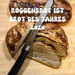 Roggenbrot ist Brot des Jahres 2026