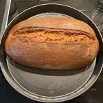 Das Roggenbrot ist fertig