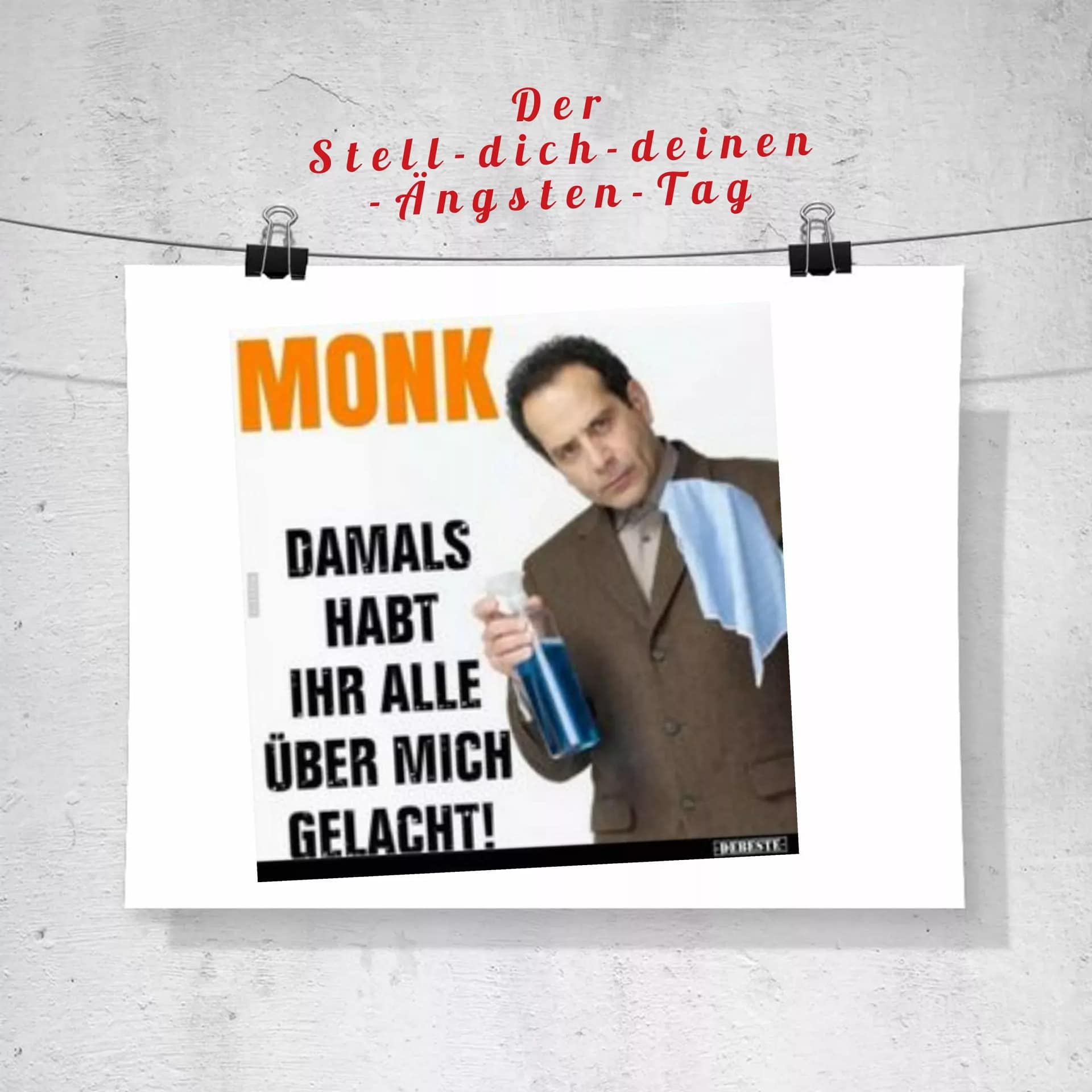 Stell Dich Deinen Ängsten Tag