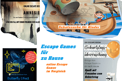 Escape Games für zu Hause