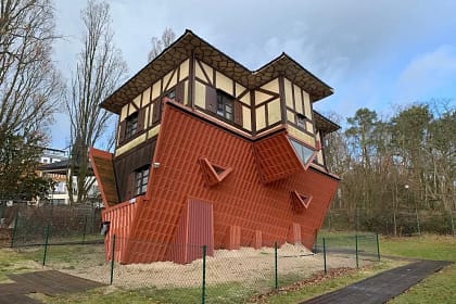 Das Haus auf dem Kopf in Swinemünde