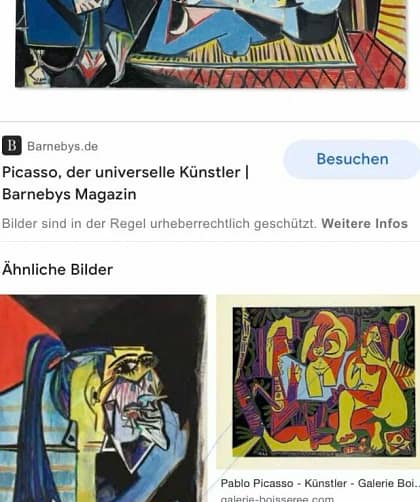 Künstler Picasso