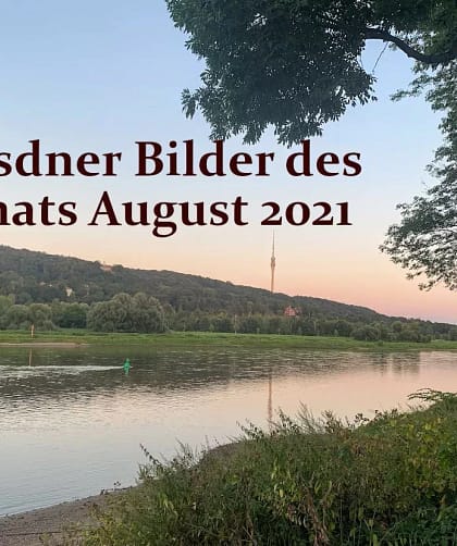 Dresdner Bilder des Monats August 10 Dresdner Bilder des Monats August