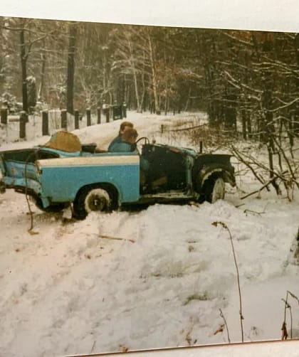 Trabi leicht verfahren