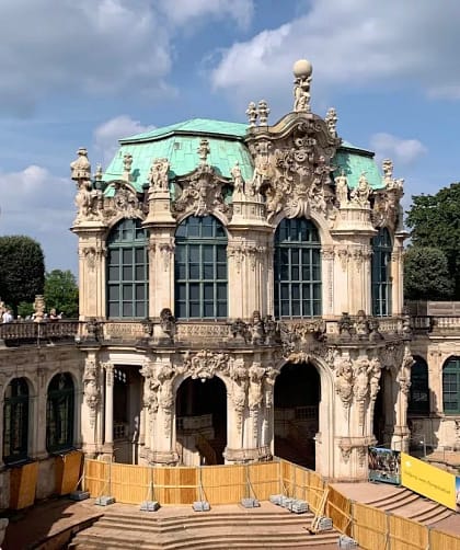 Knut's Bilder des Monats September 2021 9 Zwinger-Baustelle