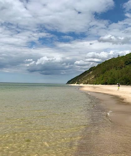 Sommer, Sonne, geile polnische Ostsee und Weihnachten 8 Strand im Nationalpark Wolin