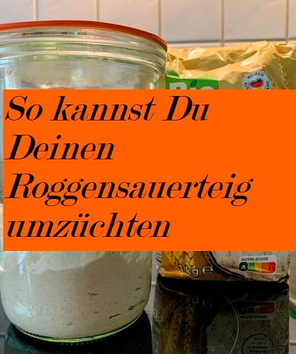 So kannst Du Roggensauerteig umzüchten 1 So kannst Du Deinen Roggensauerteig umzüchten