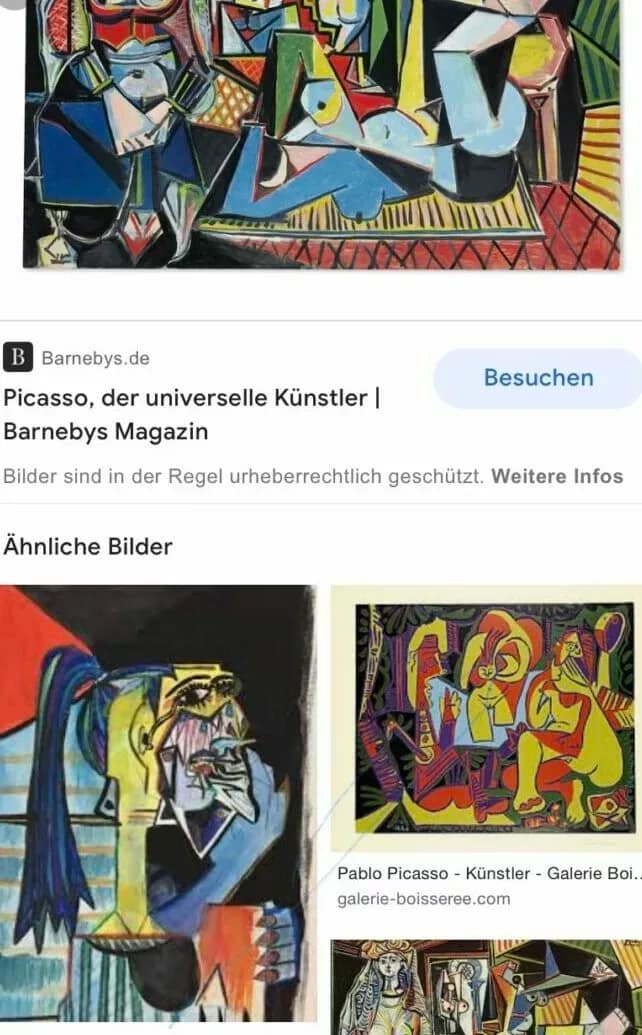 Künstler Picasso