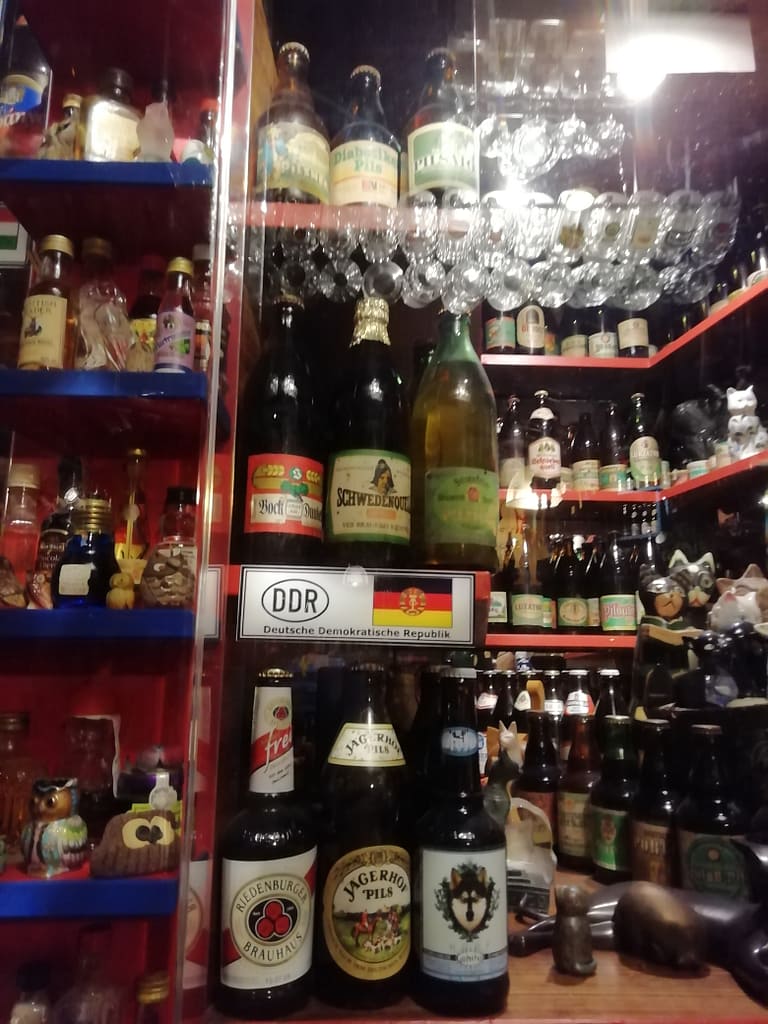 Die Biersammlung auf der Iserhatsch ist riesig