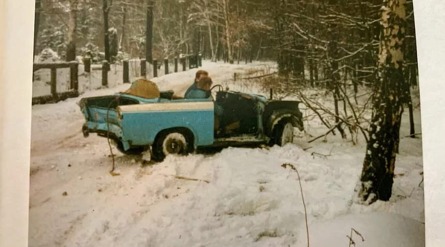 Trabi leicht verfahren