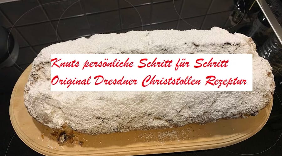 Das Stollenrezept zum nachbacken