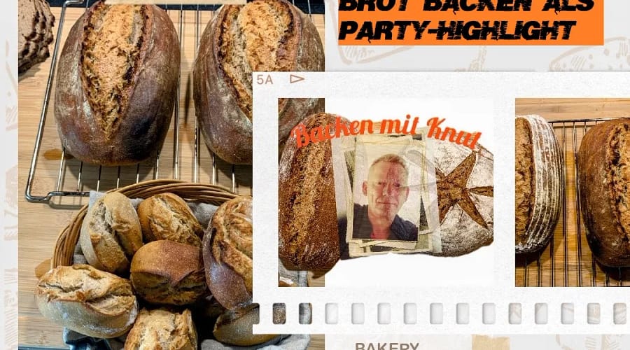 Brot backen als Party-Highlight