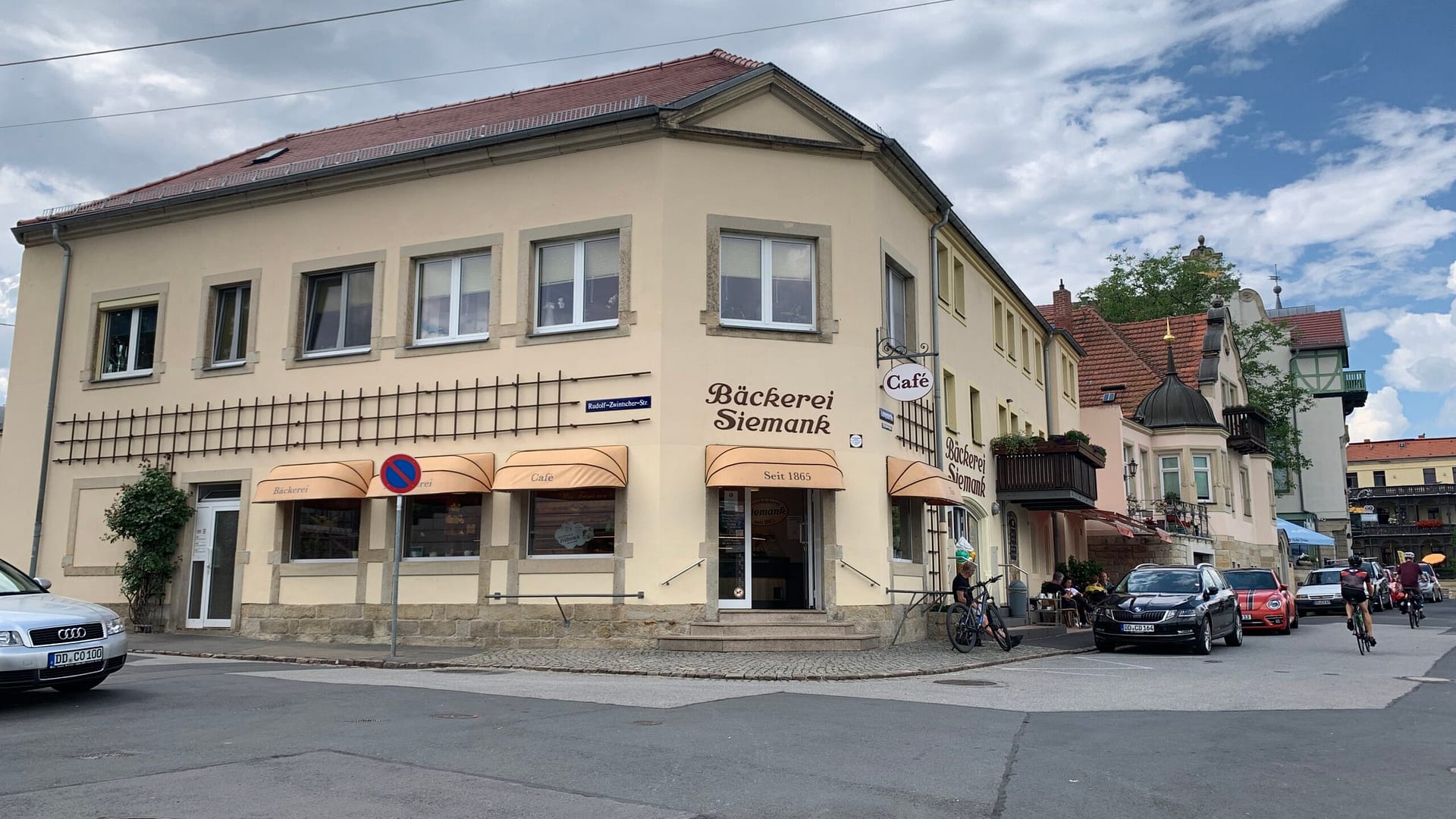 Bildergalerie die Elbe am Laubegaster Ufer 6 Bäckerei Siemank am Laubegaster Ufer