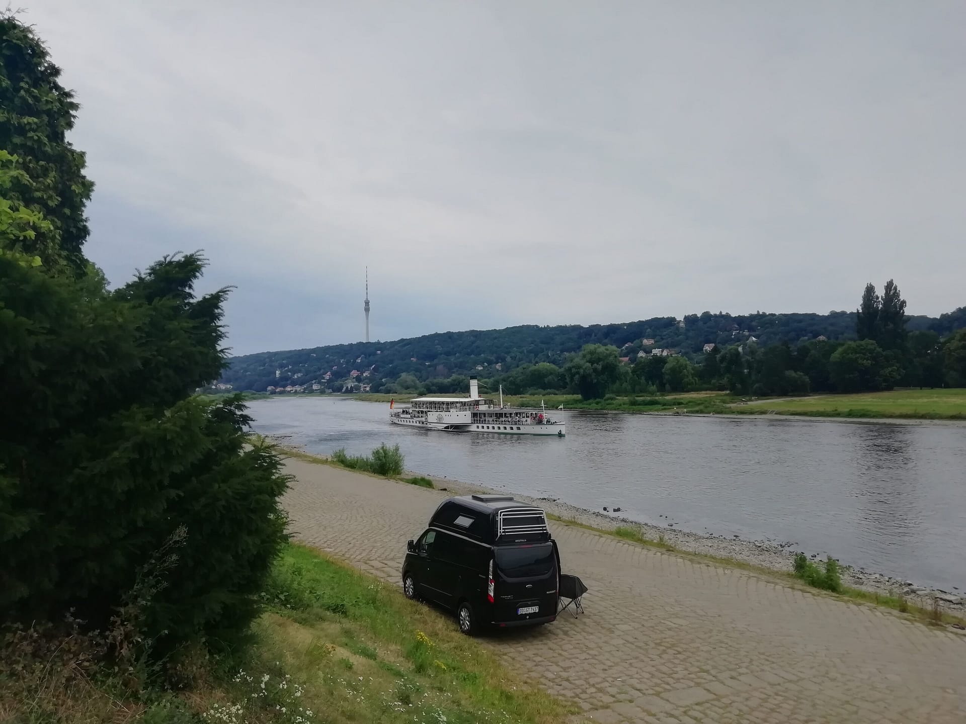 Bildergalerie die Elbe am Laubegaster Ufer 19 Elbdampfer