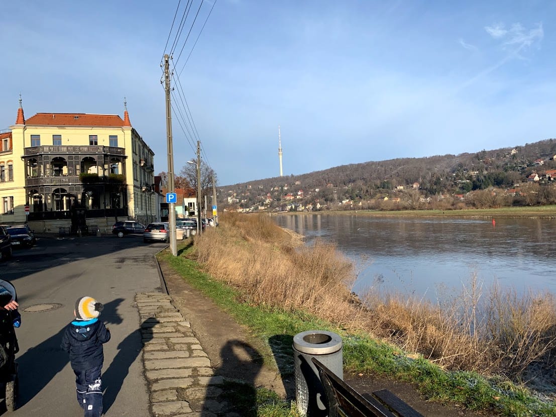 Bildergalerie die Elbe am Laubegaster Ufer 25 Frühling in Laubegast