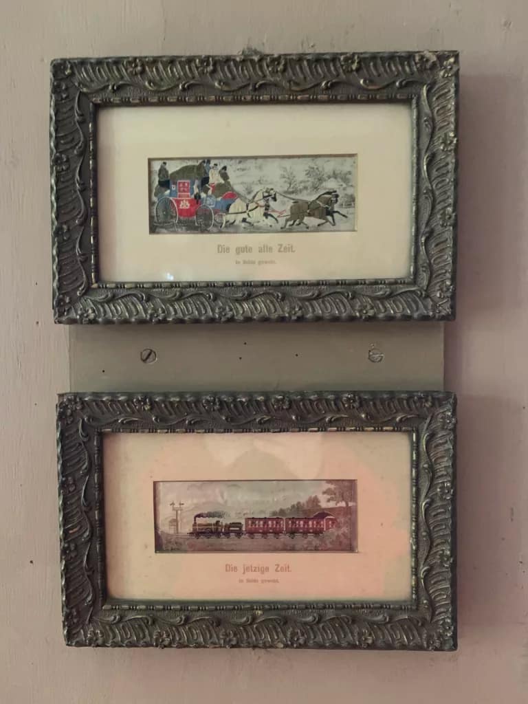 Gute neue Zeit - verlorene Erinnerung 2 Gute neue Zeit - verlorene Erinnerung: Bildcollage aus dem Thomas Mann Haus auf Hiddensee