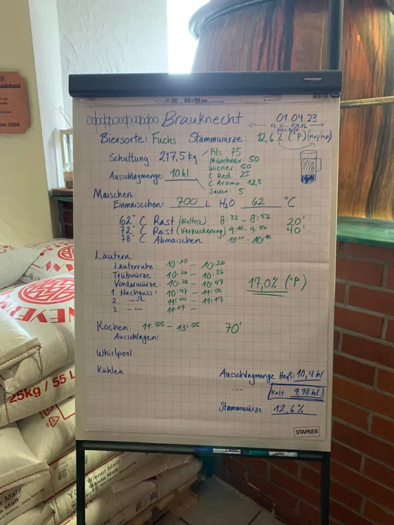 Mein Bierbrau-Kurs im Brauhaus Radebeul 7 Am 1. April war ich zum Bierbraukurs im Brauhaus Radebeul. Es hat Riesenspaß gemacht, und hier möchte ich ein paar Eindrücke davon wiedergeben.