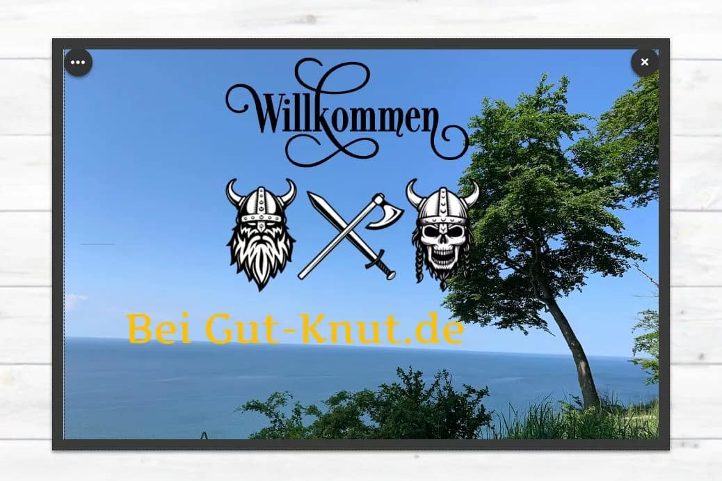 Dein Geschenk zum Vatertag 12 Fussmatte Gut-Knut